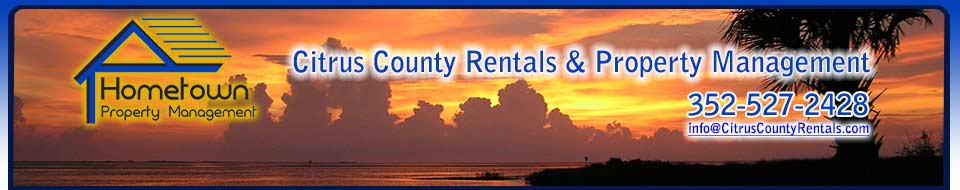 Hometown Property Management - Citrus County Rentals & Property Management 352-527-2428